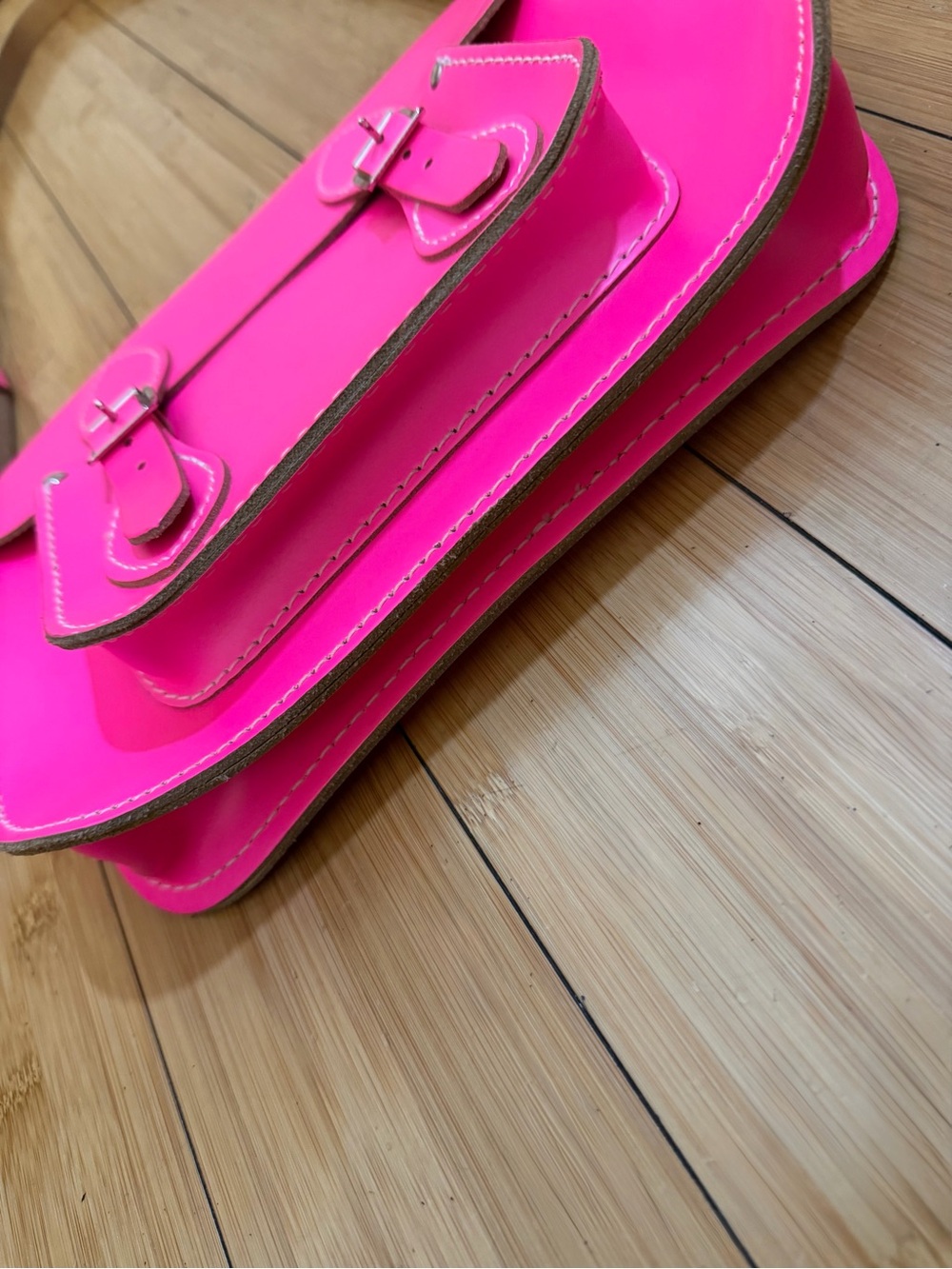 The Cambridge Satchel Company Pink Crossbody Bag OS - Picture 6 of 16